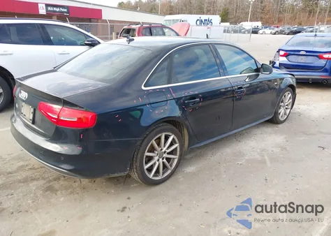 2014 Audi A4 2.0T Premium z USA, uszkodzony, nr VIN WAUEFAFL4EA046814